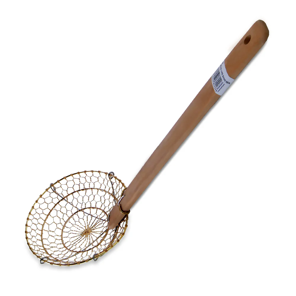 9" (23cm) Wire & Brass Skimmer