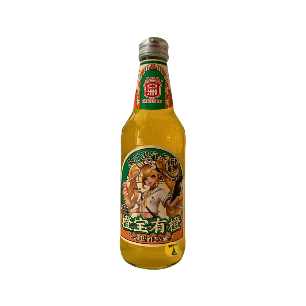 Asia Orange Flavour Soda - 335ml
