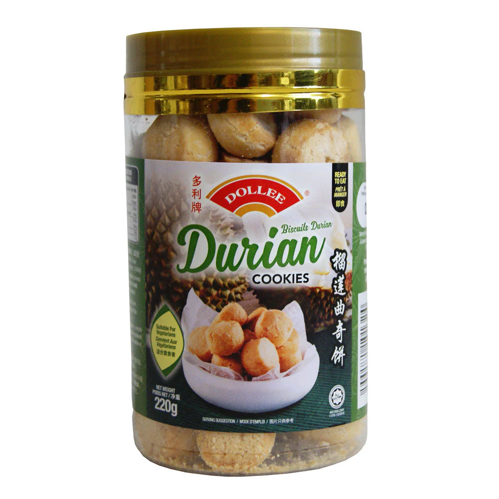 Dollee Durian Cookies - 12x220g