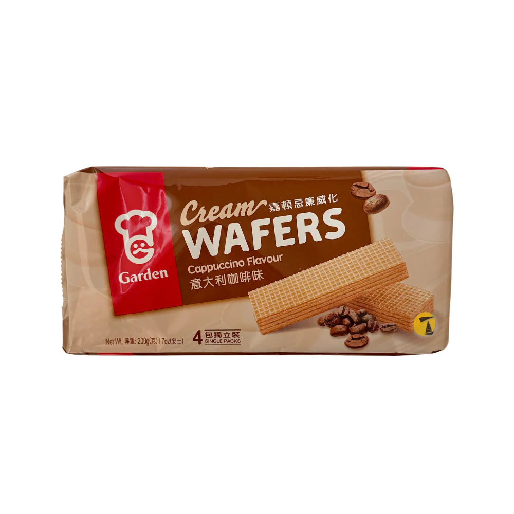 Garden Cream Wafers Cappuccino Flavour - 200g