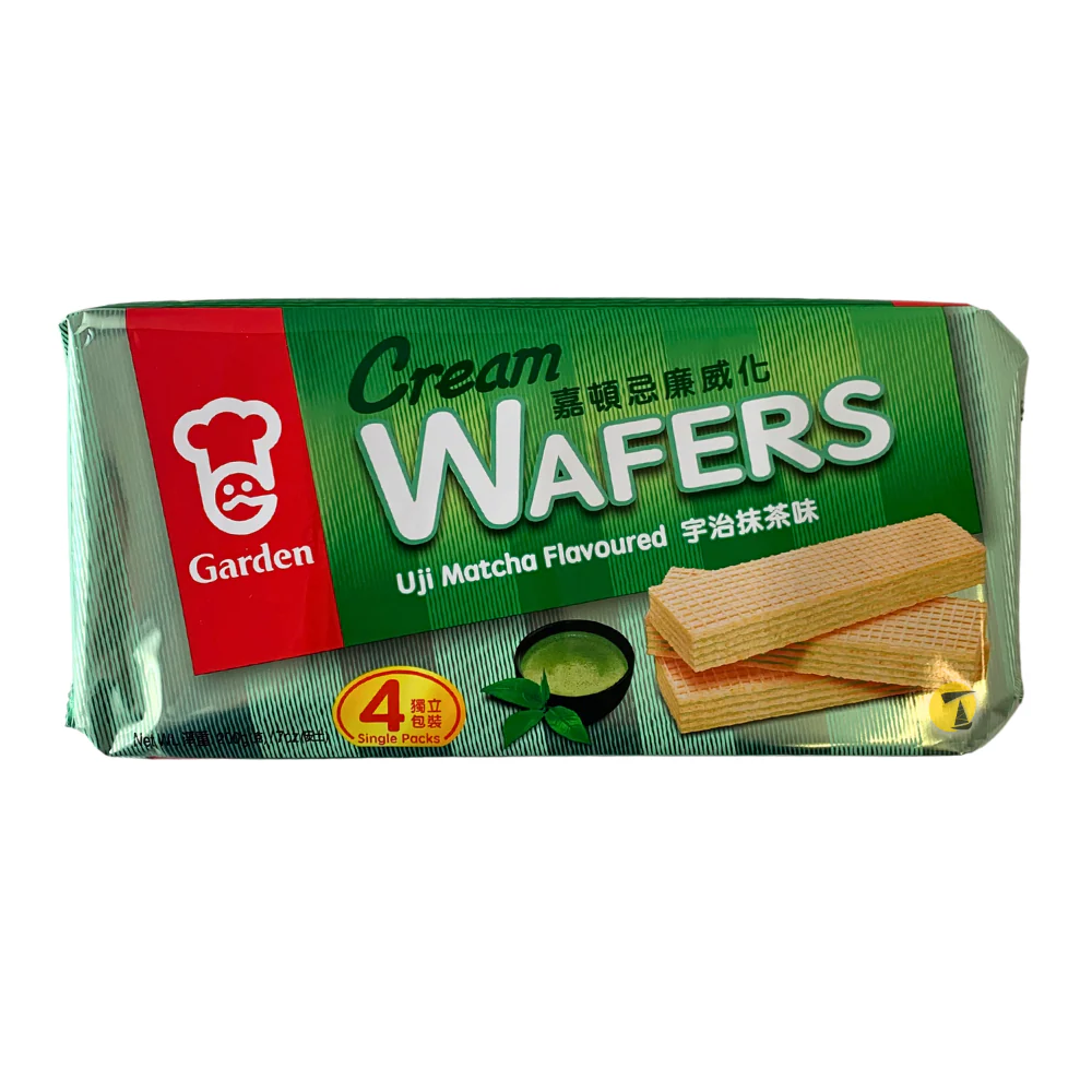 Garden Cream Wafers Uji Matcha Flavour - 200g