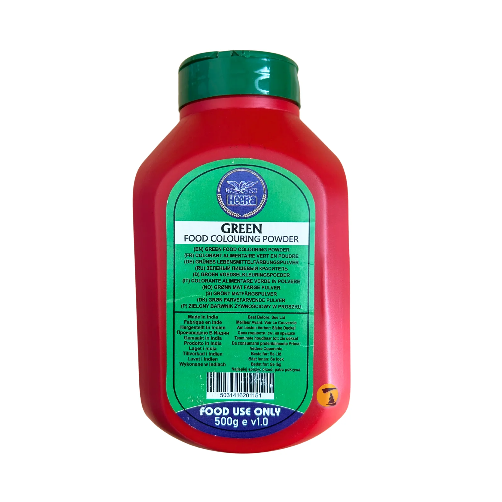 Heera Green Food Colour Powder - 500g