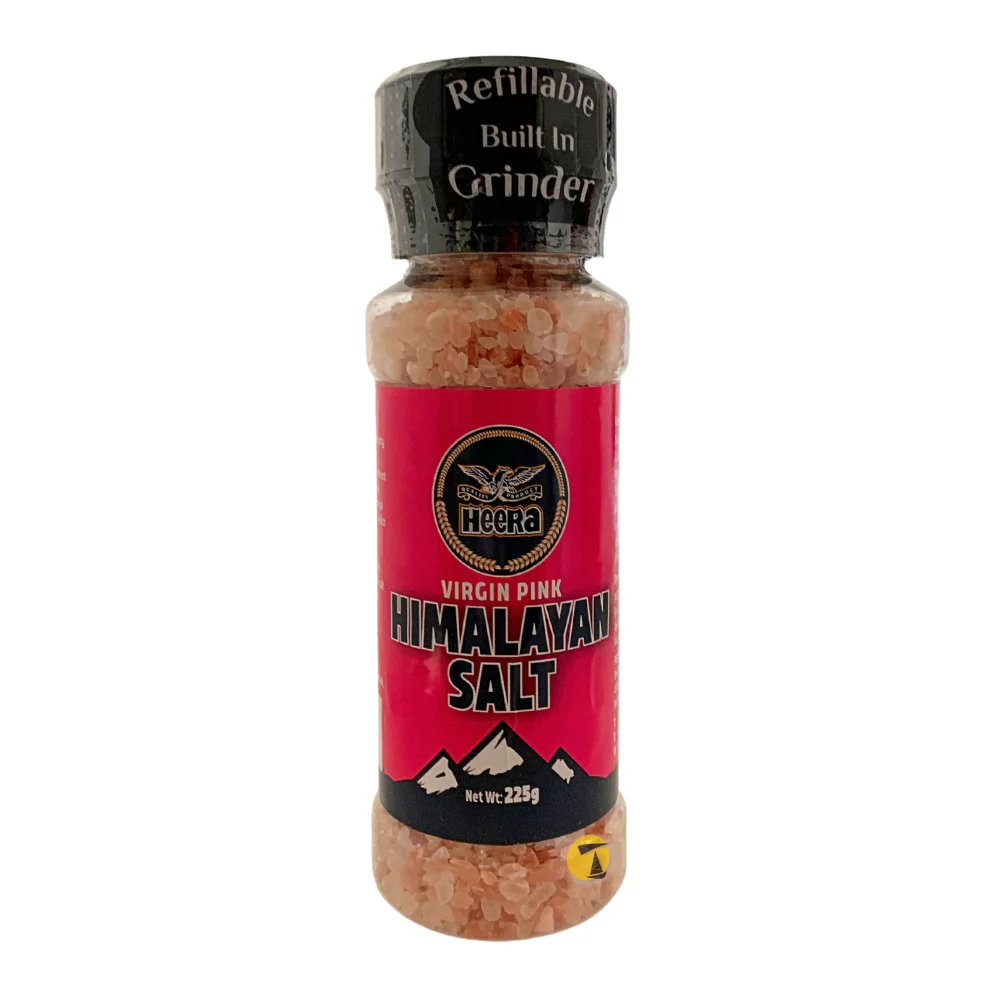 Heera Himalayan Pink Salt (Grinder jar) - 225g
