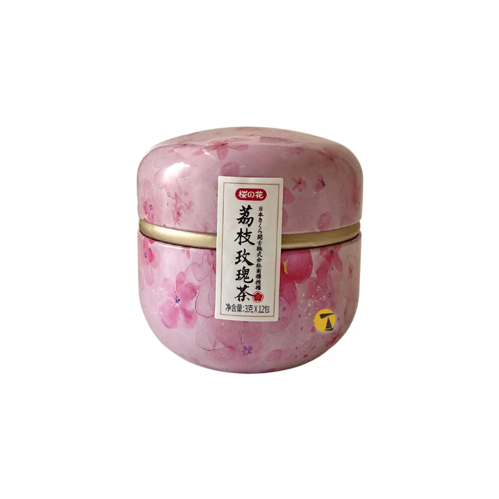 KG Rose Lychee Black Tea (12 tea bags) - 36g
