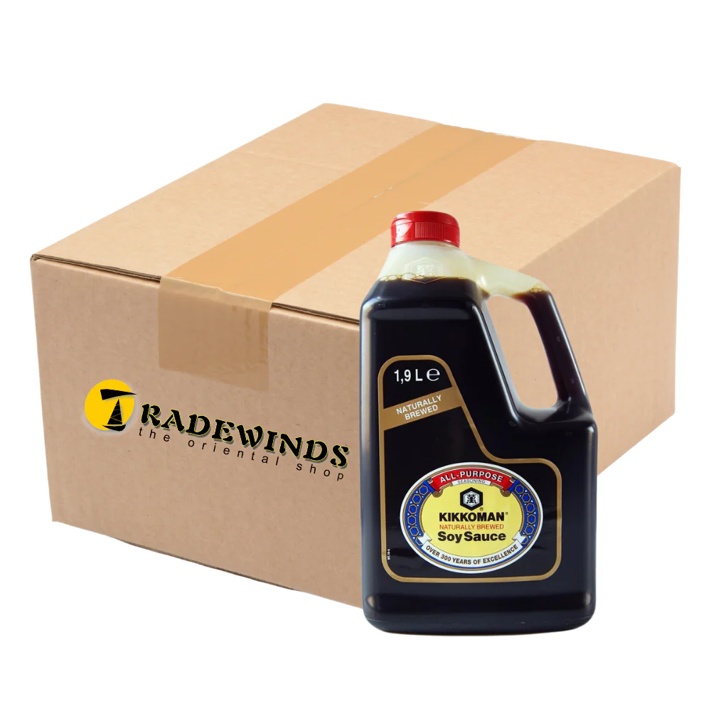 Kikkoman Soy Sauce - 4x1.9L
