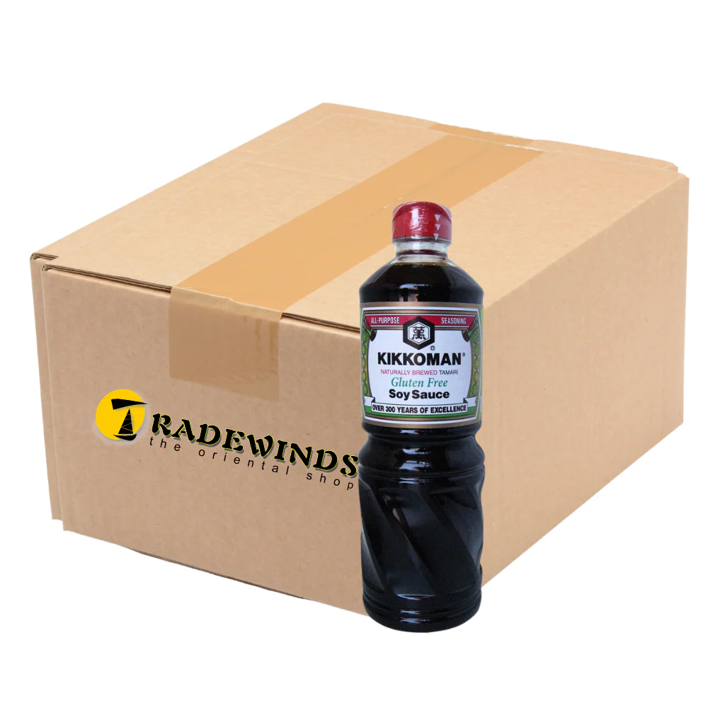 Kikkoman Tamari Gluten Free Soy Sauce - 6x1L