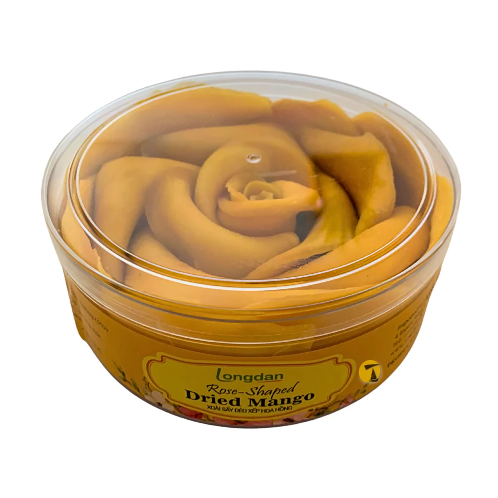 Longdan Rose-Shaped Dried Mango - 500g