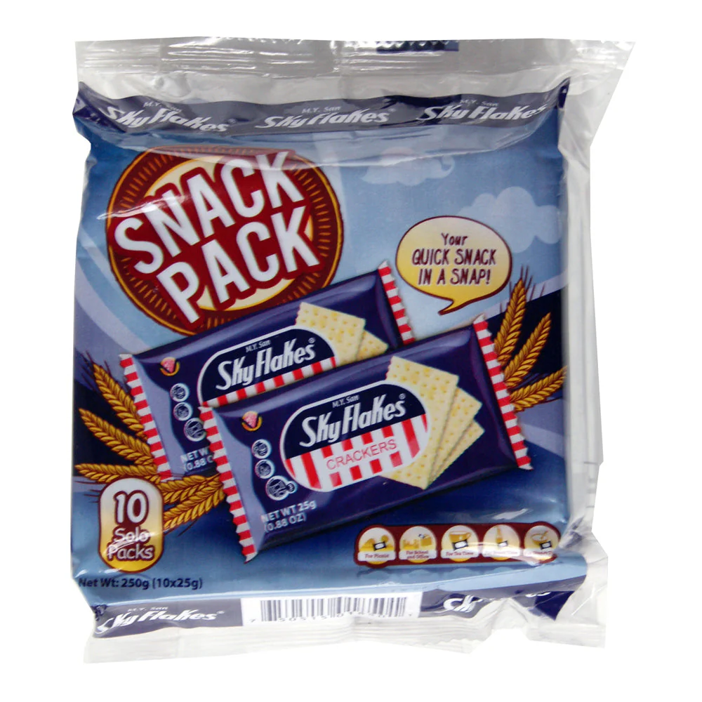 M.Y San Sky Flakes Crackers - 20x(10x25g)