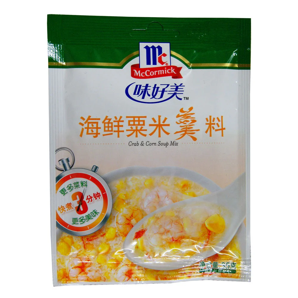 McCormick Crab & Corn Soup Mix - 35g