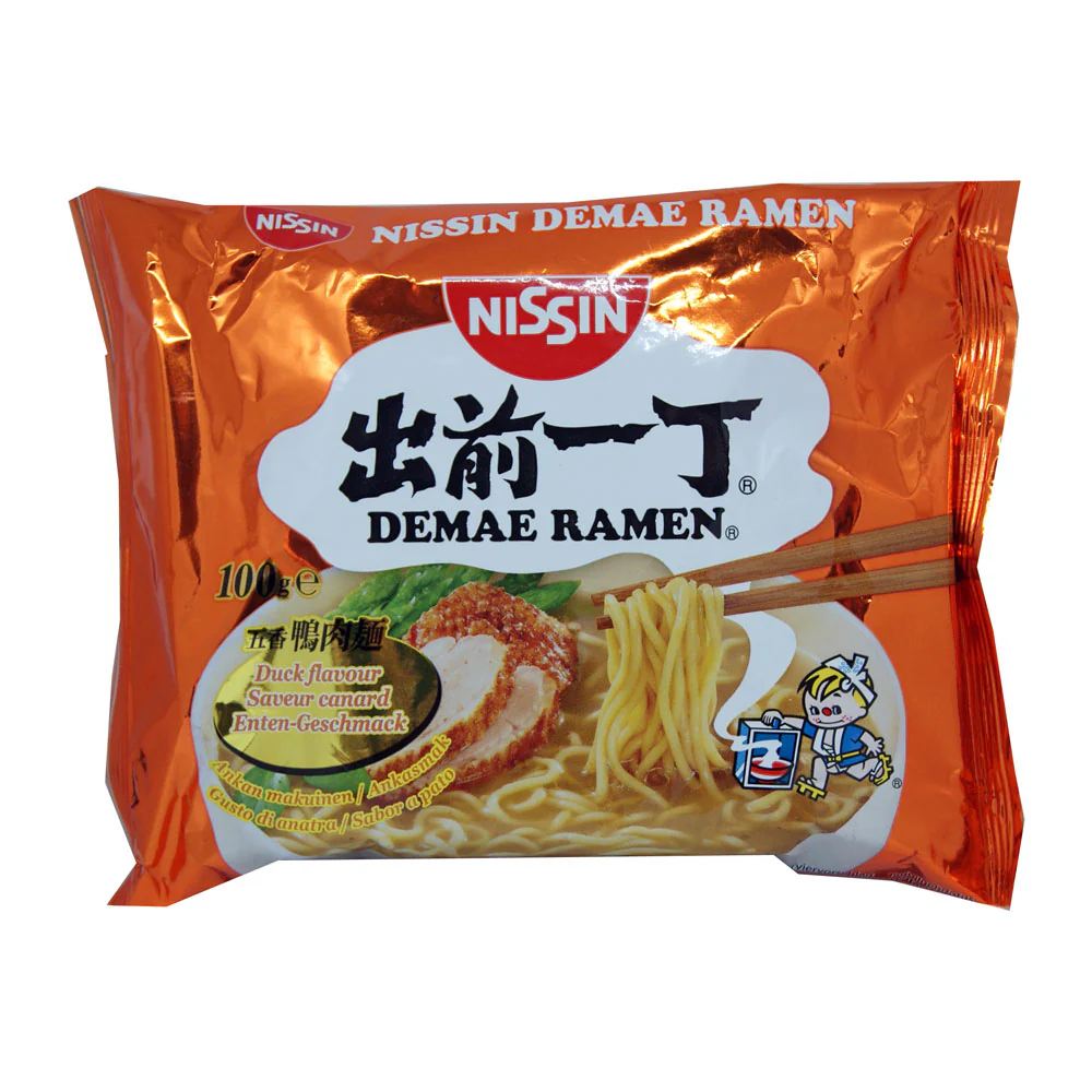 Nissin Demae Ramen Duck Flavour Noodles - 100g