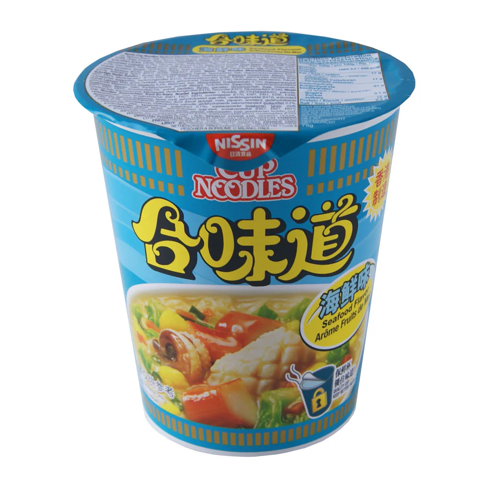 Nissin Seafood Flavour Cup Noodle - 72g