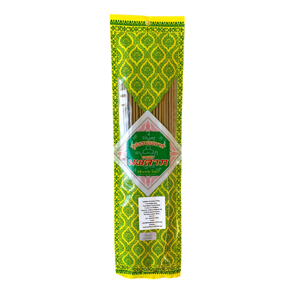 Noppamas Jasmine Incense Sticks (20cm) - 90g