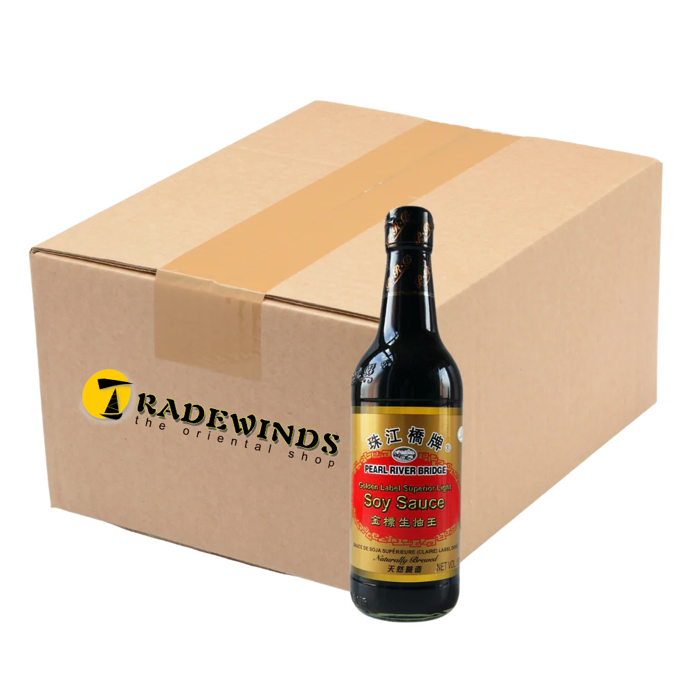 PRB Golden Label Light Soy Sauce - 12x500ml