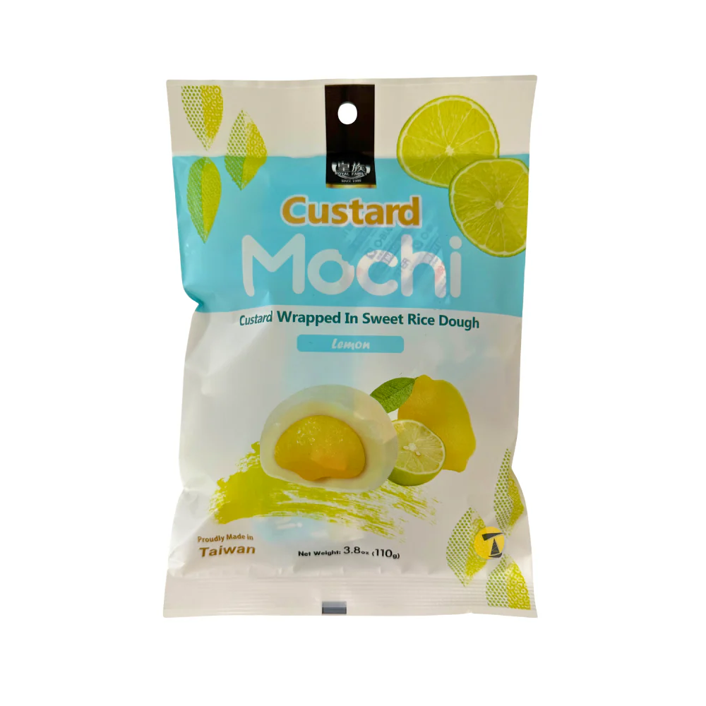 Royal Family Lemon Custard Mochi - 110g - BB: 18/03/2026