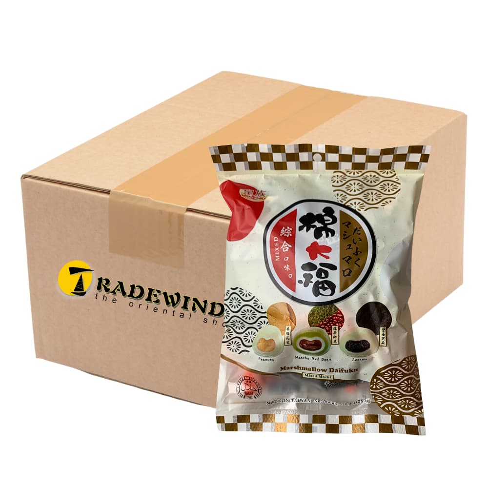 Royal Family Mixed Marshmallow Mochi - 12x250g