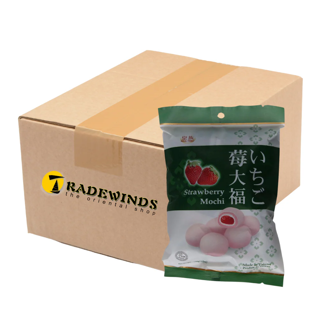Royal Family Strawberry Mochi - 24x120g