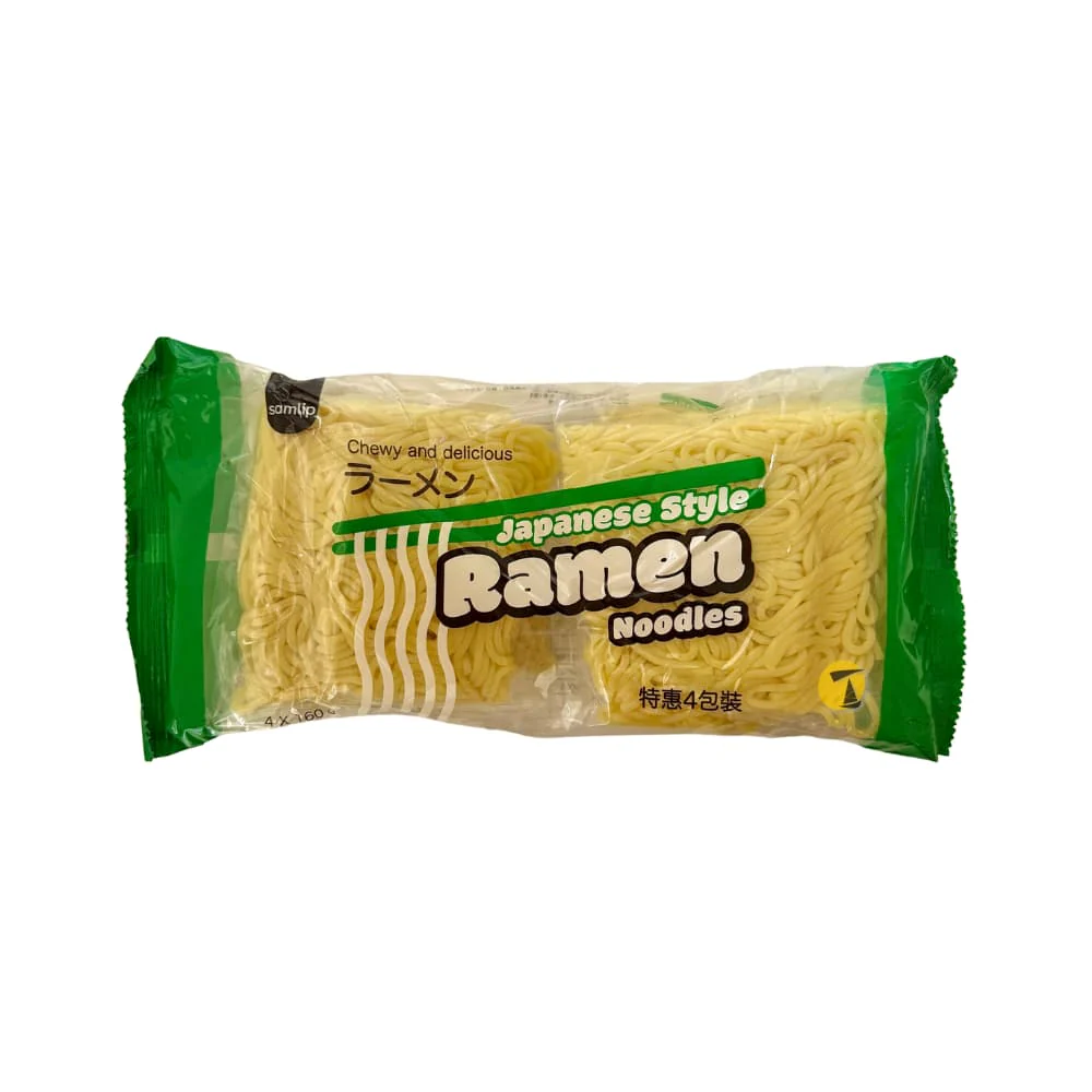 Samlip Japanese Style Ramen Noodles - 4x160g