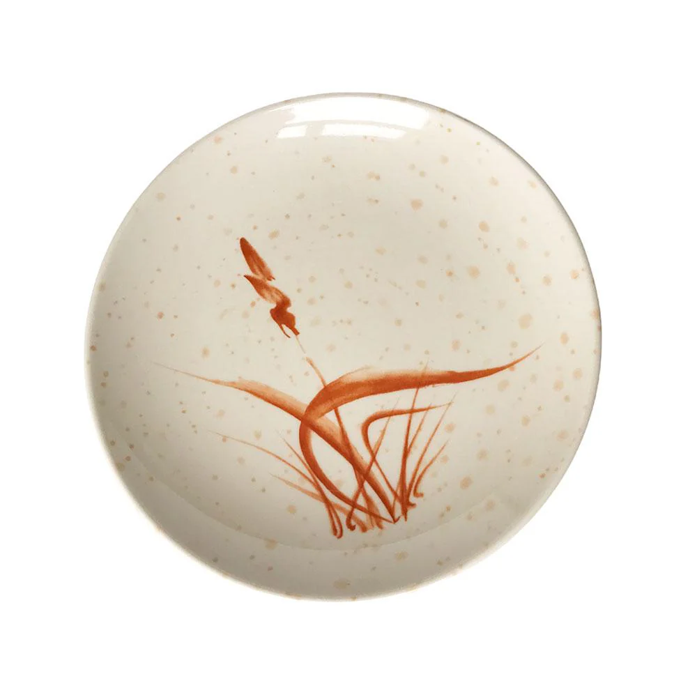 ShunTa Autumn Grass Melamine Dining Plate - Ø23cm