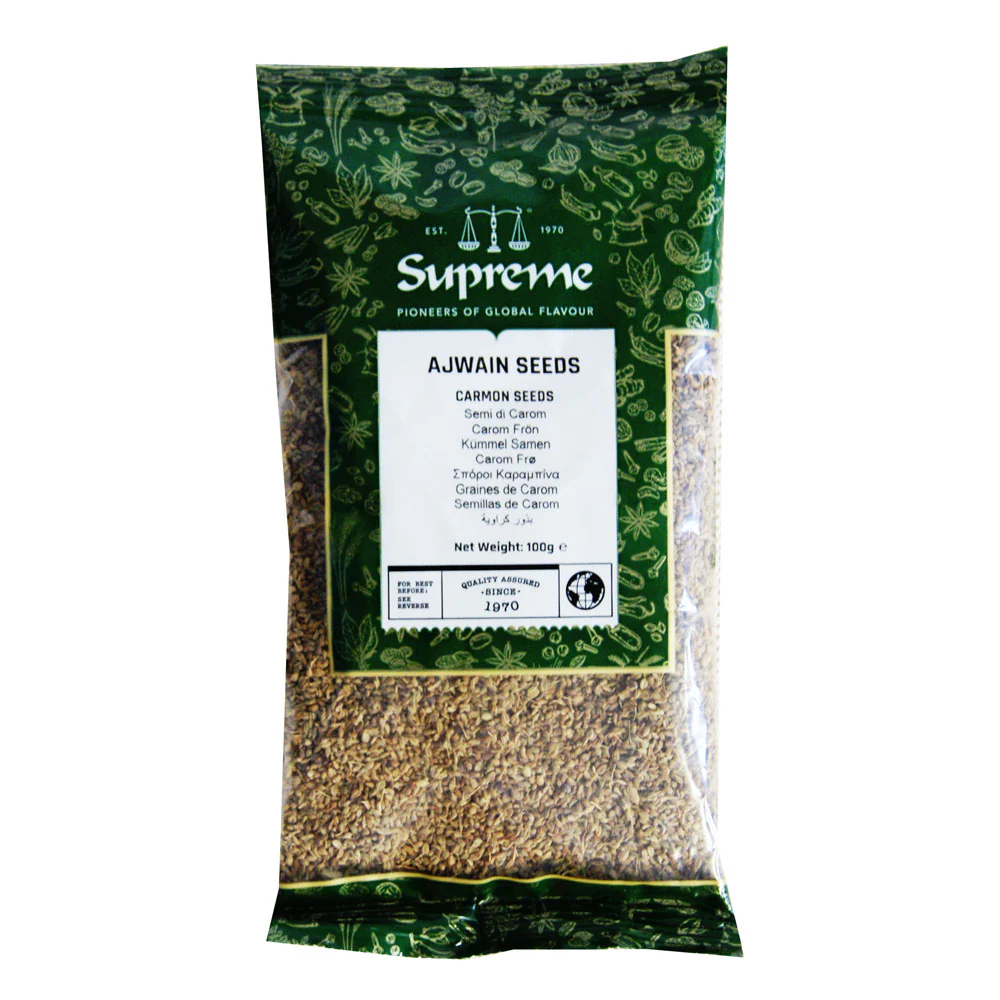 Supreme Ajwain (Carom) Seeds - 100g
