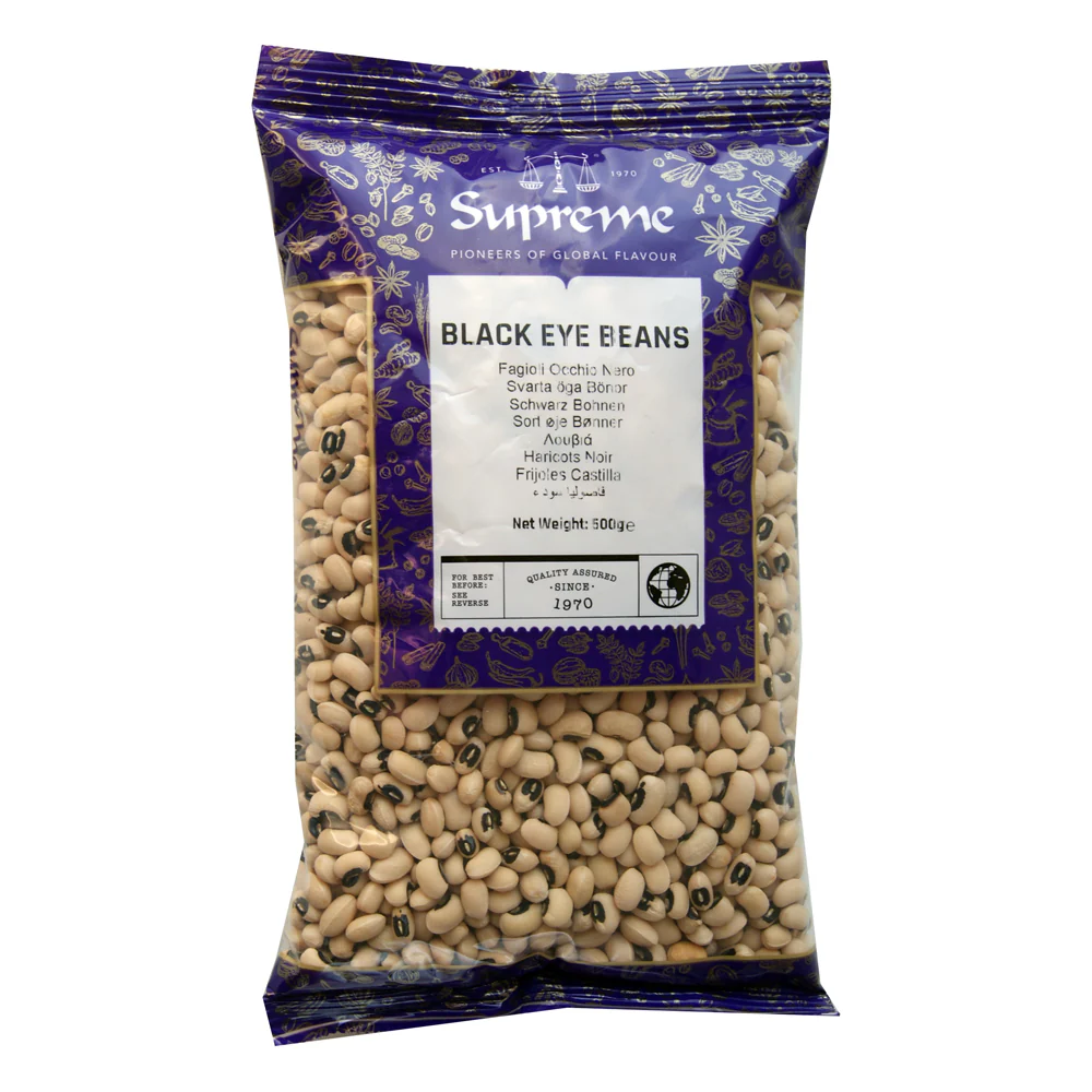 Supreme Black Eye Beans - 500g
