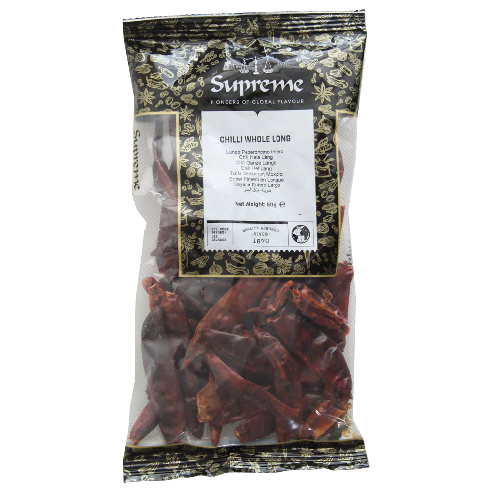Supreme Chilli Whole Long - 50g