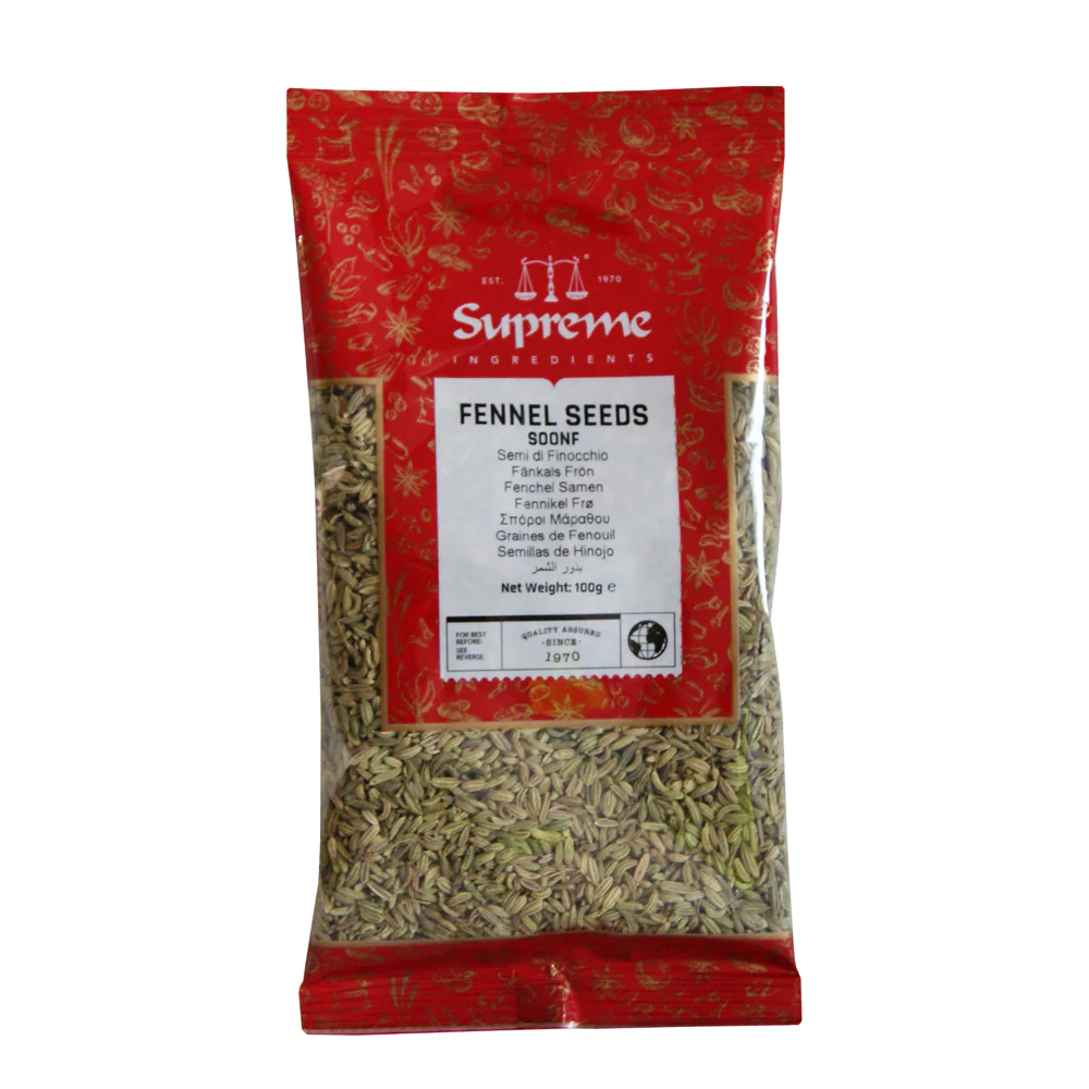 Supreme Fennel Seeds - 100g