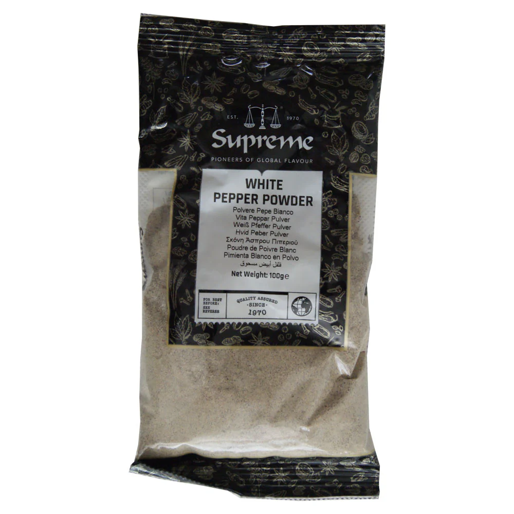Supreme White Pepper Powder - 100g