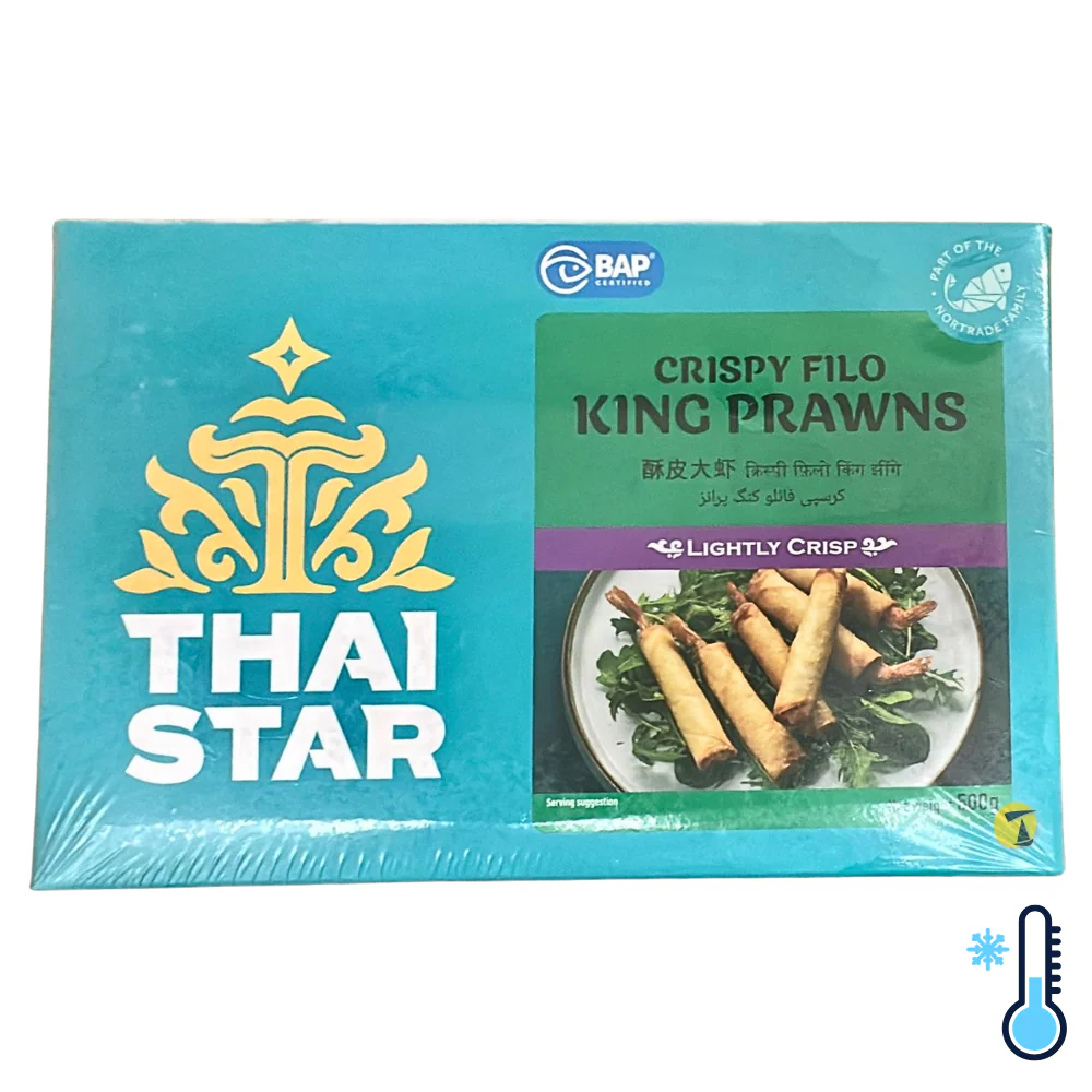 Thai Star King Prawns in Filo Pastry - 500g [FROZEN]