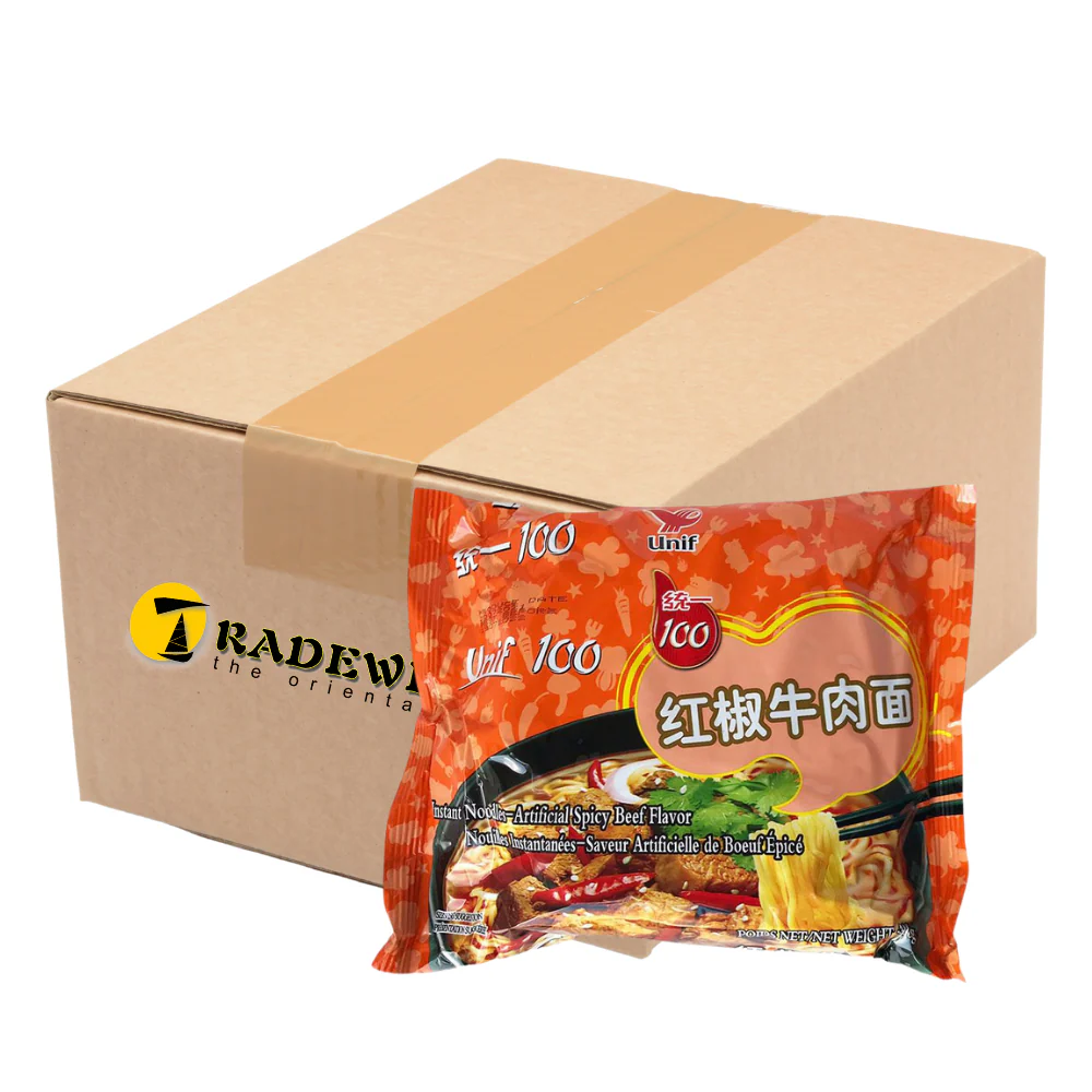 Unif Spicy Beef Noodles - 24x108g
