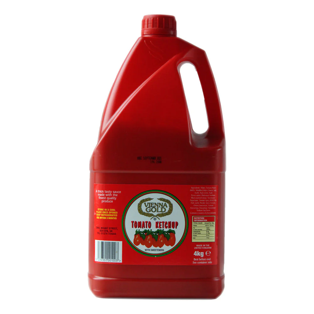 Vienna Gold Tomato Ketchup - 4kg