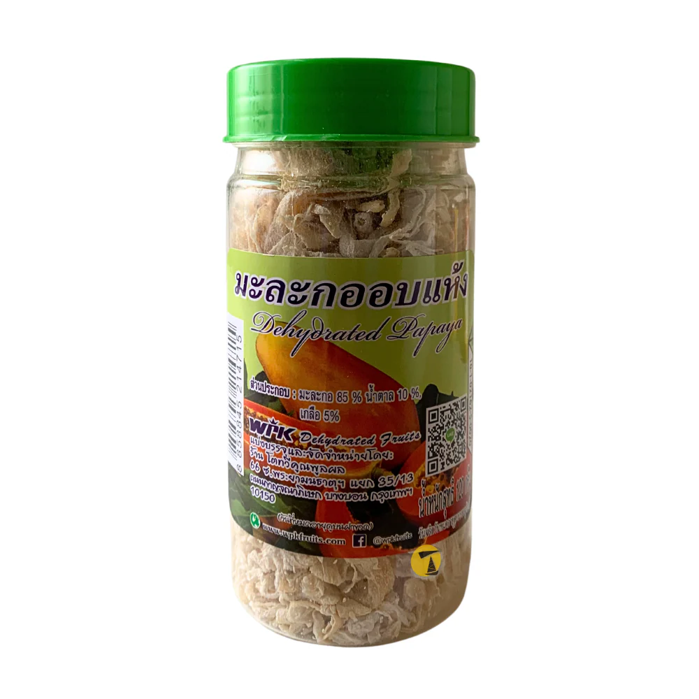 WPK Fruits Dehydrated Papaya - 150g