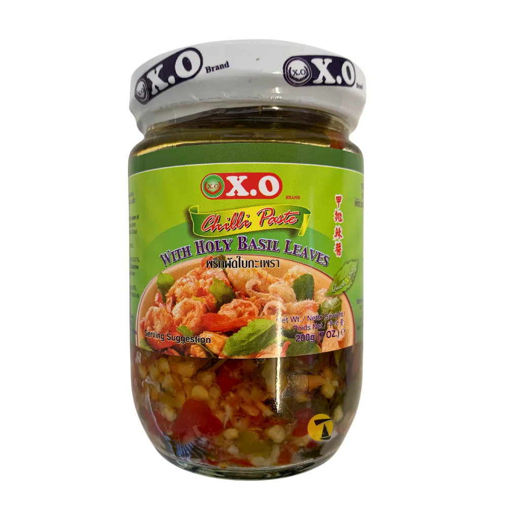 X.O Chilli Paste with Holy Basil Leaves - 200g