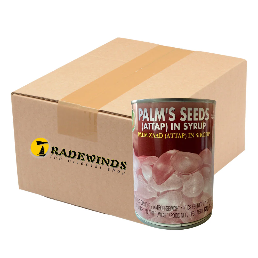 X.O Toddy Palm's Seed (SLICES) in Syrup - 24x565g