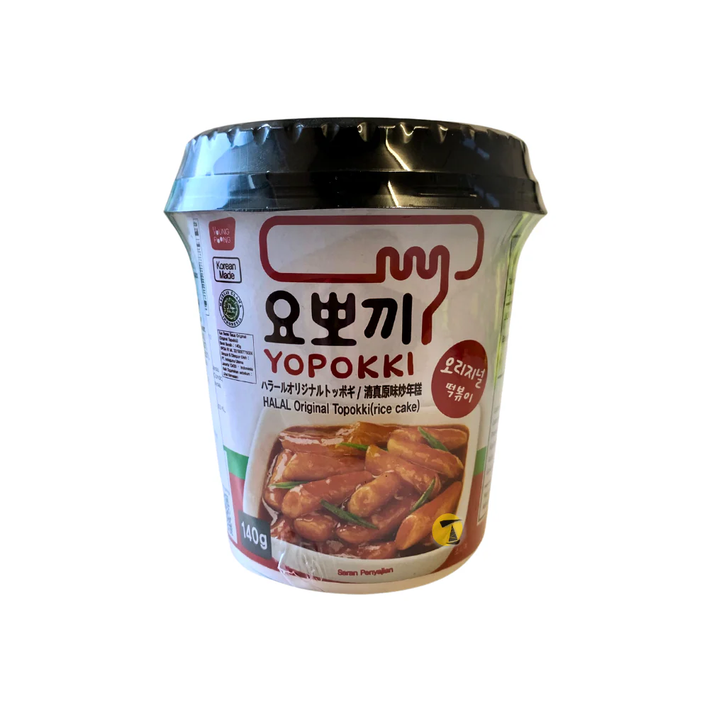 Young Poong Yopokki Rice Cake Original - 140g